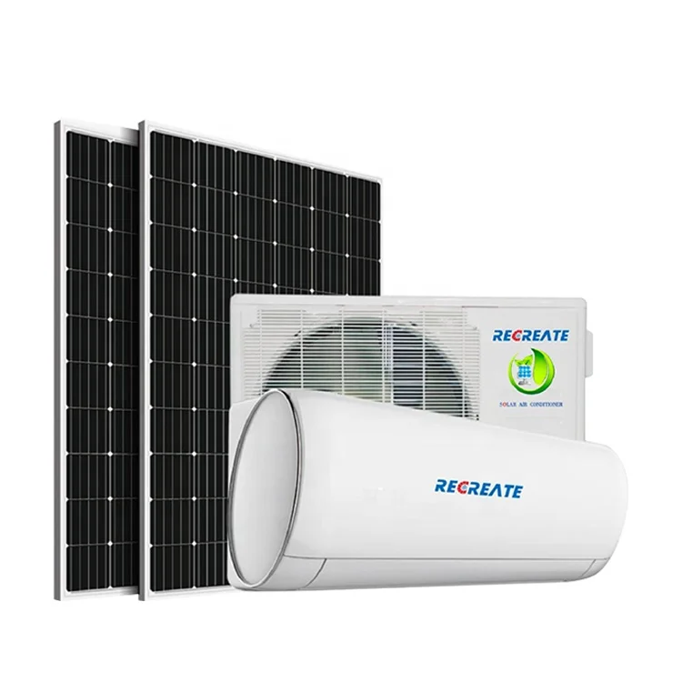 solar air conditioning pure dc 12000btu Dc solar power systems solar split air conditioner home solar panel