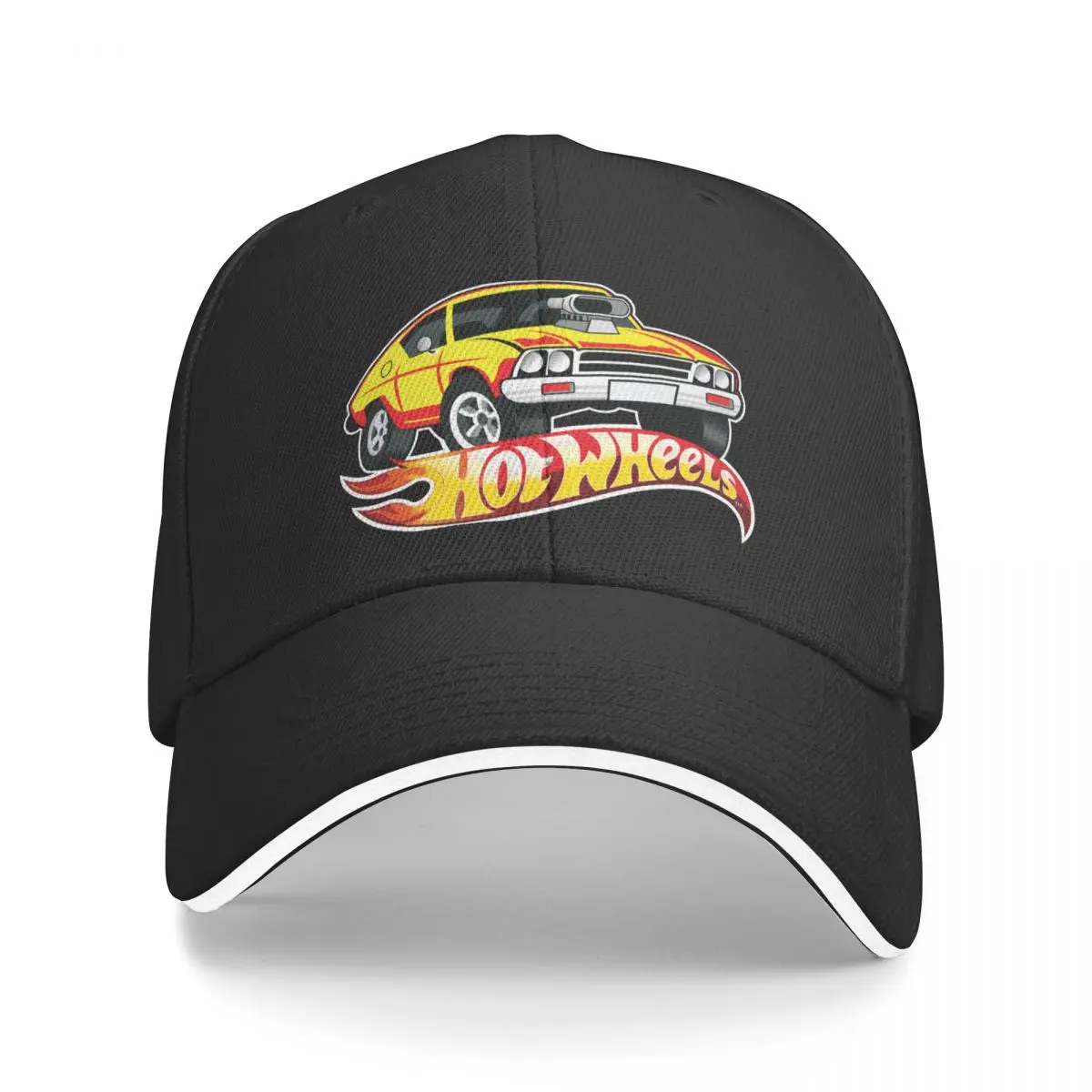 HotWheels Car Baseball Cap Snapback Cap Hood Man Women's