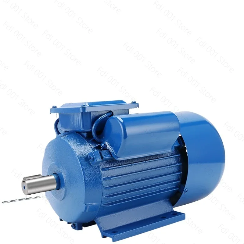 Single Phase Motor All Copper 220V High Power 1.1/1.5/2/3 KW Motor Small Two Phase Motor view 2