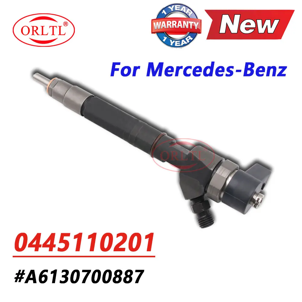 

0445110201 New Fuel Injector Nozzle 0445110202 Common Rail Diesel Sprayer for Mercedes-Benz A6130700887 0986435063 0986435064