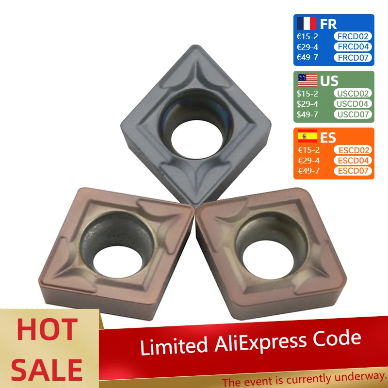 10Pcs CCMT060204 CC…