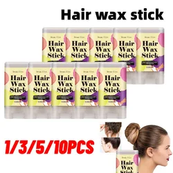 1/3/5/10PCS Hair Styling Wax Stick Broken Hair Artifact Hair Portable Molding Stick Non-greasy Hair Wax For Edge Curly Hair