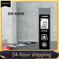 ZHOUCE Mini Laser Distance Meter 30M 40M Digital Rangefinder Trena Laser Tape Measure Ruler Test Range Finder