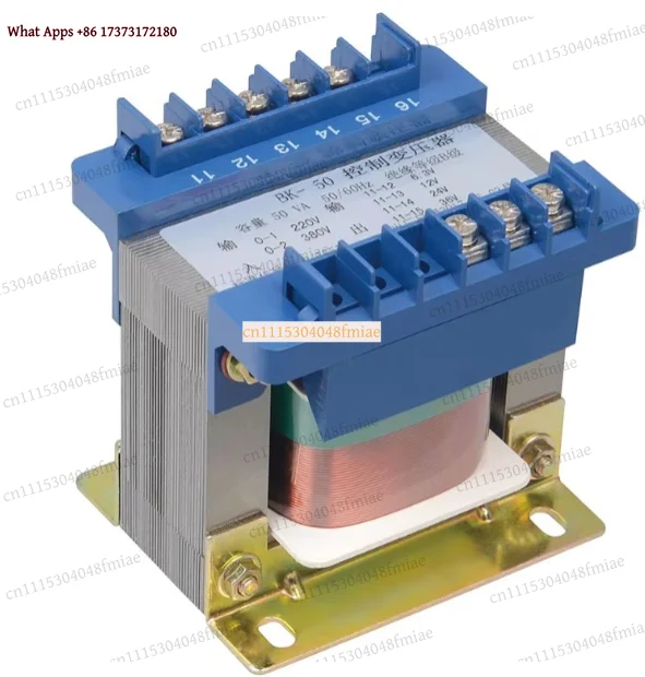 k3 BK-50VA Isolation Control Transformer Full Copper Wire 380/220V to 6.3/12/24/36VAC Custom Voltage for Industrial Equipment