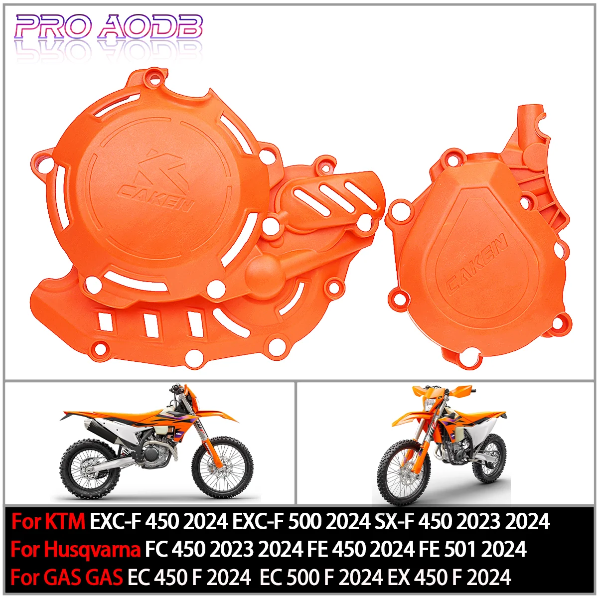 

Motorcycle Clutch Cover Ignition Protector Guard For KTM EXC-F SX-F XCF -W XW-F 450 500 For GAS GAS EC EX MC For HUSQVARNA FC FE