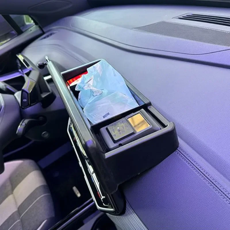 ل VW Volkswagen ID.4 CROZZ/ ID.4X 12.9 "وحدة التحكم المركزية تخزين لوحة القيادة صينية المنظم داش شنت مجلس أصحاب الهاتف #1