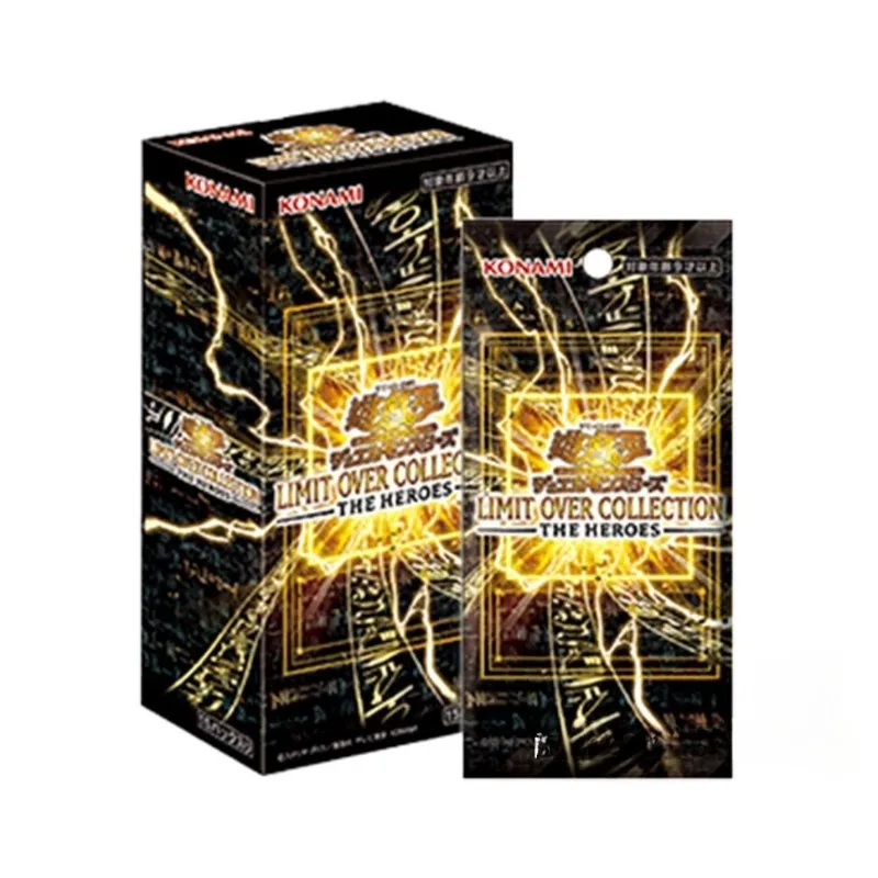 Yugioh Konami Official Box Limit Over Collection: The Heroes Japanese Original Box 1 PCS