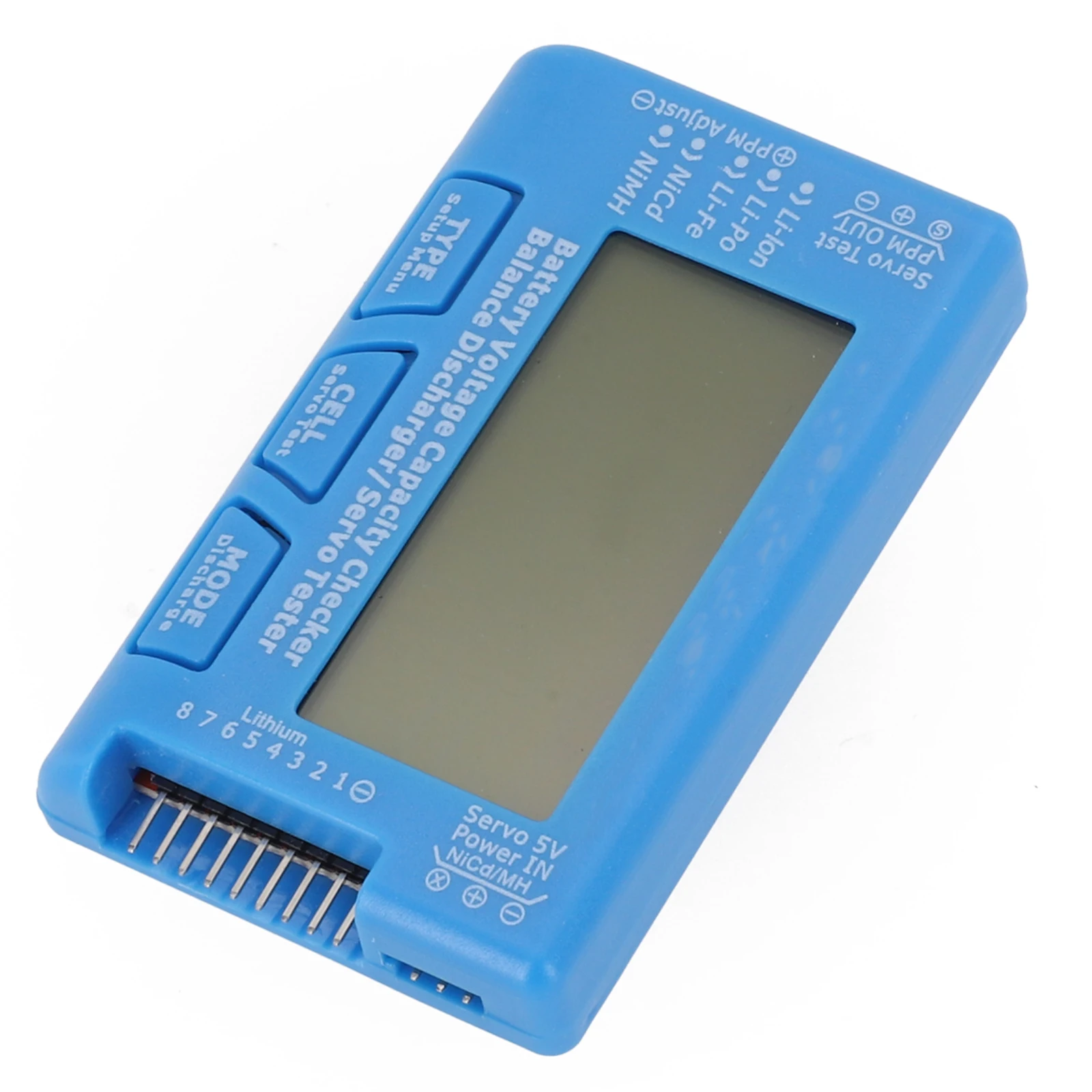 High Battery Capacity Tester Battery Capacity Tester Discharge Full Battery Voltage Individual Cells High Battery