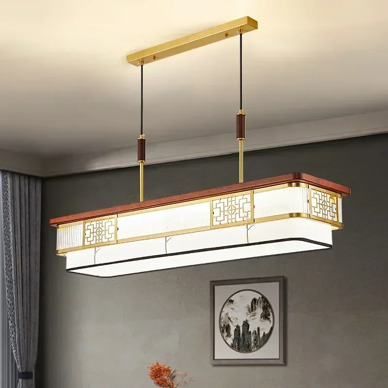 

Люстра из стекла с эффектом водной ряби в стиле легкой роскоши - современный скандинавский художественный дизайн для столовой и кабинета