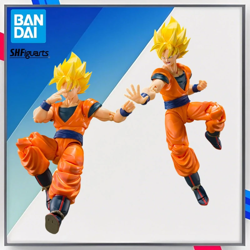 

In Original Stock Dragon Ball Shf Sh Figuarts Are Goku Action Figures Yellow Hair Anime Model Toy Collection Figure