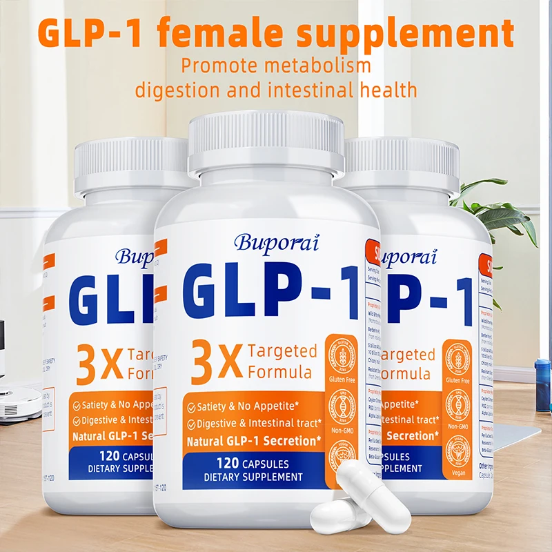 

GLP-1 Supplement - Promotes Metabolism, Digestion and Intestinal Health, Appetite Suppressant, Improves Immunity, Non-GMO