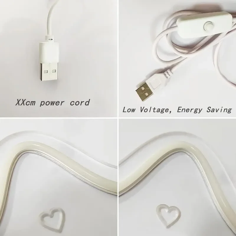 ไฟป้ายนีออน LED Queen Crown - USB ขับเคลื่อนการตกแต่งผนังสีเดียวสําหรับงานปาร์ตี้คลับสตูดิโอและร้านเสริมสวยอุทธรณ์ที่สวยงาม