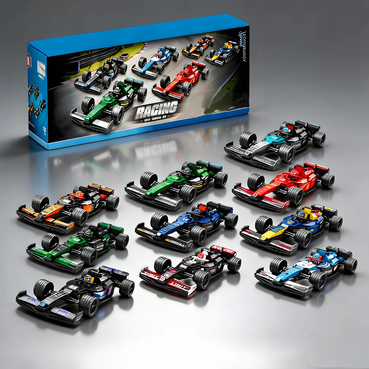 DESIGNER course SPORT voiture équipe technique Vechiel blocs modèle créatif bloc de construction briques Kit jouets cadeau d'anniversaire garçons ensemble