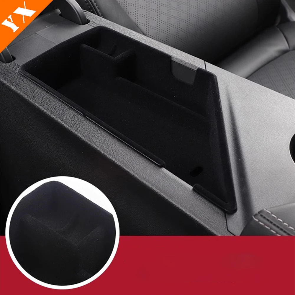 For Changan EADO plus Accessories 2020-2023 ABS Car Central Console Armrest Storage Box copilot Organizer Storage Box Trim