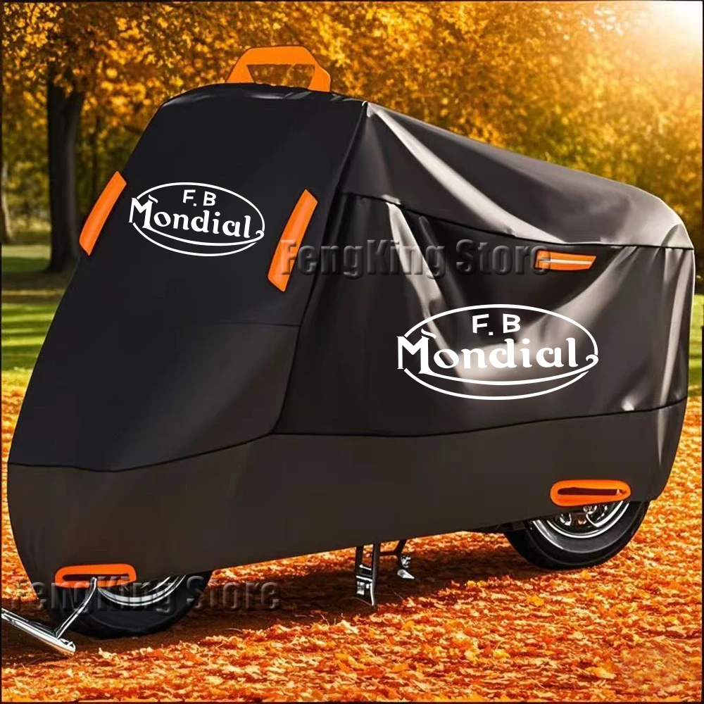 Funda para Motocicleta FB MONDIAL 125HPS 300 SMX SM, Impermeable, para Exteriores, para Todas las Estaciones, Protección contra el Polvo y los Rayos UV, Funda para Scooter, Moto, Lluvia