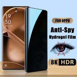Privacy Hydrogel Film For Realme 10 11 12 13 Pro Plus Screen Protector For GT 6 GT Neo 6T 6 SE 11X 12X