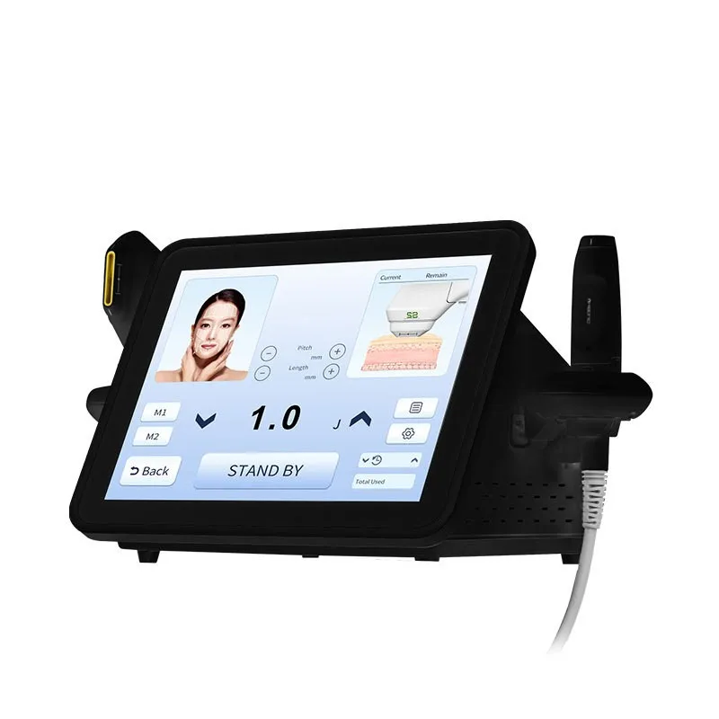 Lifting facial, reafirmante y moldeador de belleza de médico inverso doble de escritorio para salón de belleza de cara en V