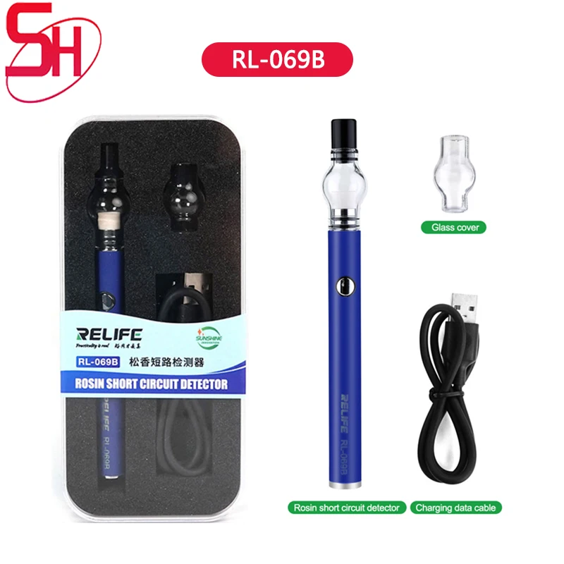 RELIFE RL-069B Rosin Atomizer Short Circuit Detection Tool Rosin Pen No  Soldering Iron for Mobile Phone Repair Rosin Flux Pen - AliExpress 1420