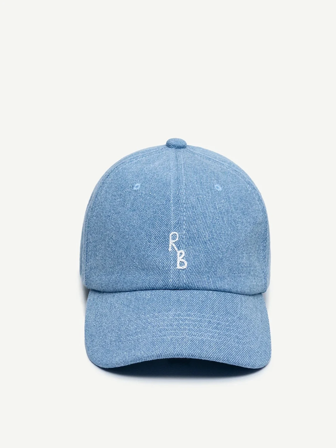 Baseball Cap Structured - Cappellino da Baseball in Denim Lavato
