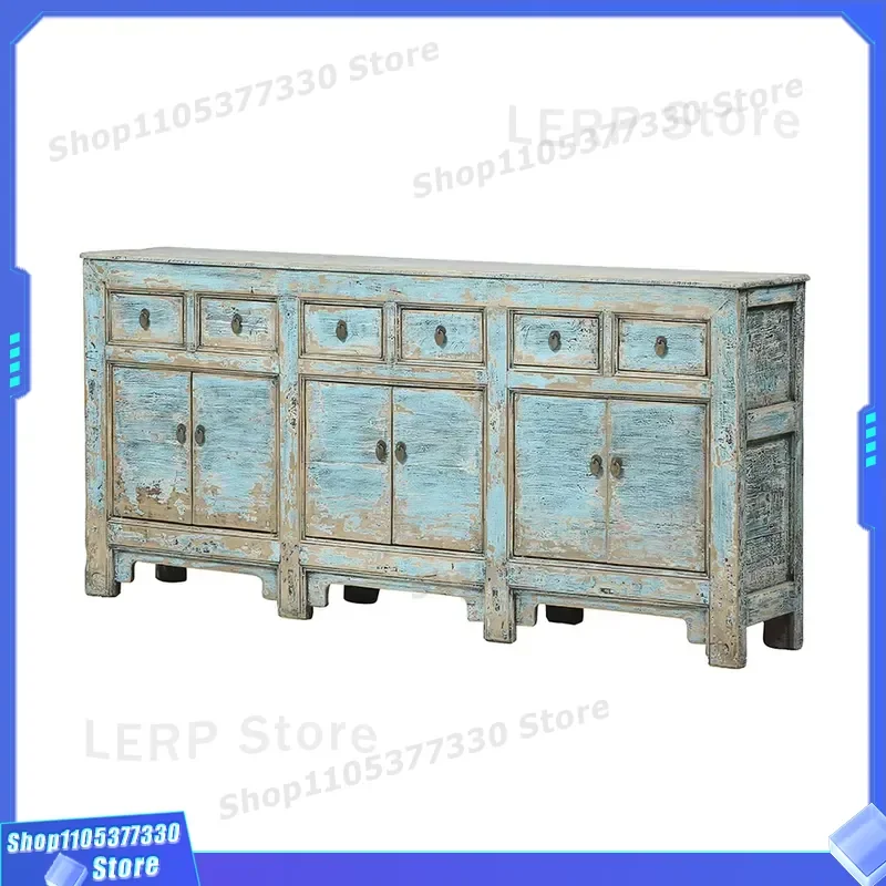 Vintage Chinese Style Living Room Furniture Set High Quality Antique Wood Sofa Table Chair Home Decor Classic Design Antique