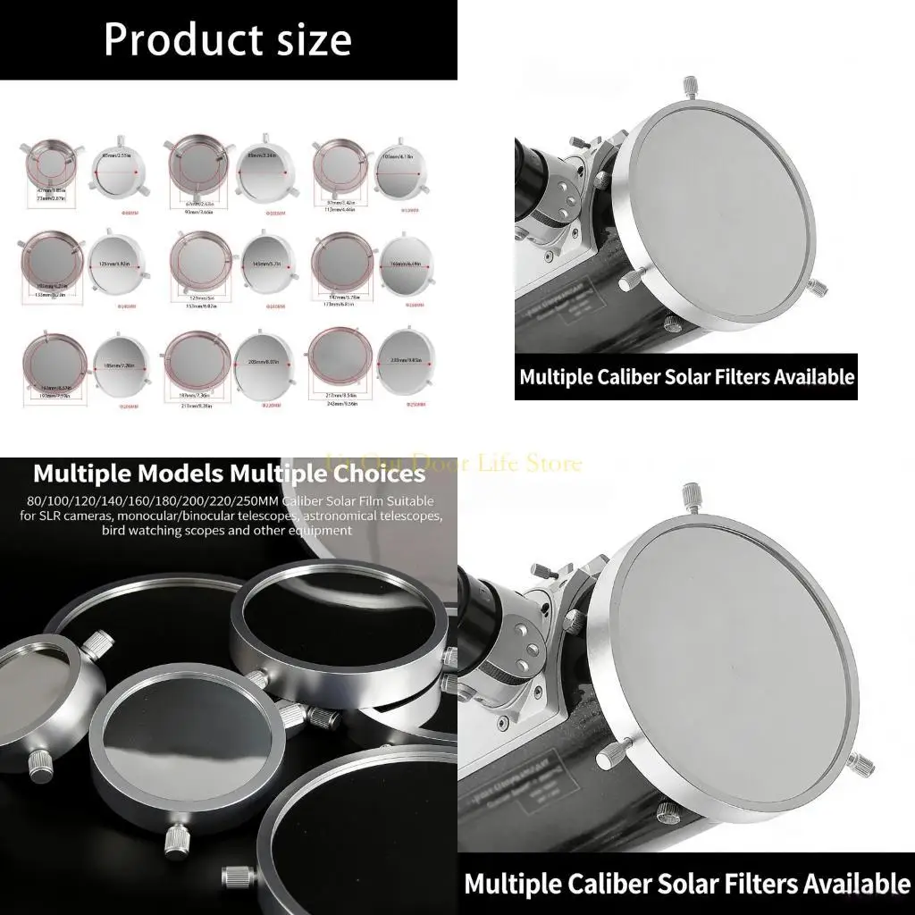 

Мембрана солнцезащитного пленочного фильтра для телескопов 77UF для просмотра солнечных пятен и солнечных затмений