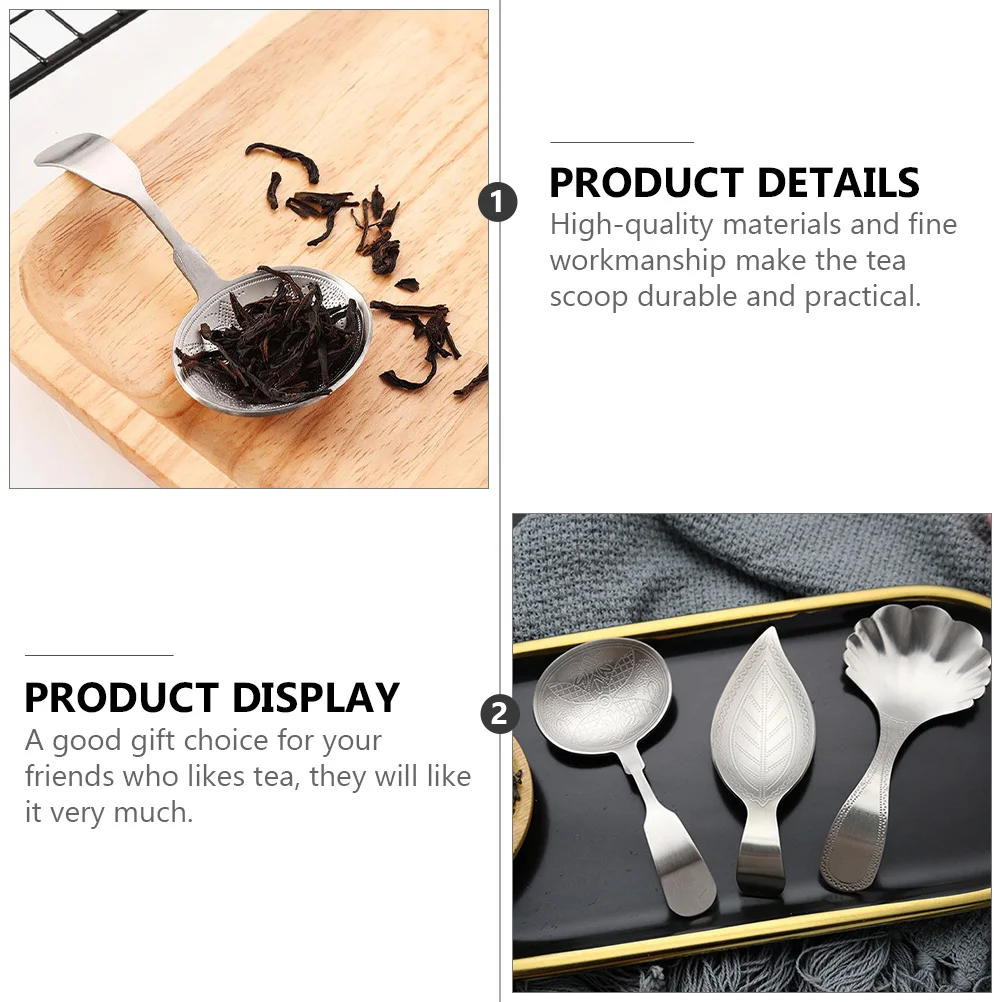 1 Stück Edelstahl-Teelöffel, hochwertige Verarbeitung, rostbeständiges Teegeschirr-Zubehör, ideal für Tee, Kaffee, Mehl, Rosinen, Küche