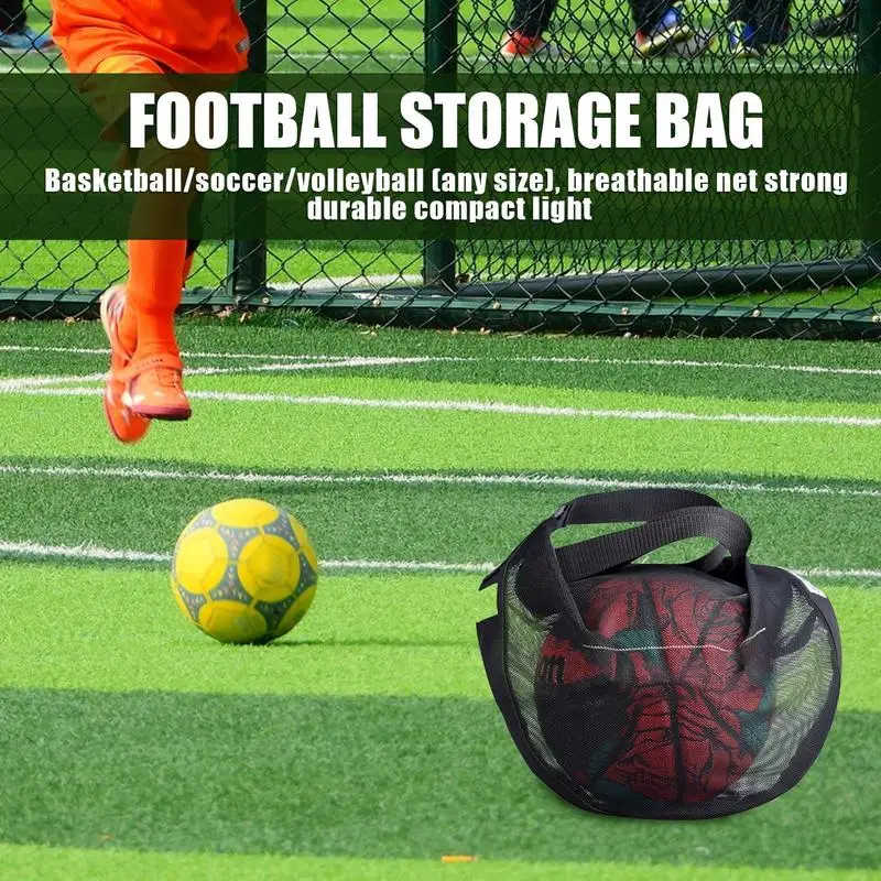 

Mesh Ball Carry Bag Mesh Carry Bag Sport Game Ball Storage Bag Sports Ball Bag Mesh Soccer Sport Ball Holder For Carrying