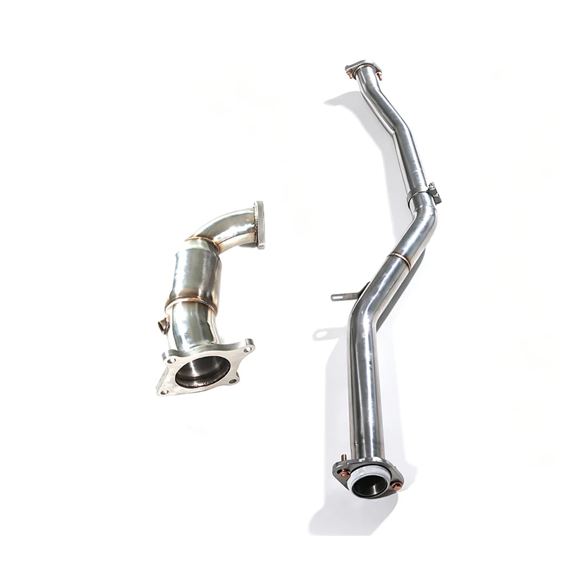 Suitable for 11 generation Subaru WRX 2.0T 200 Mo catalytic tube + front tube 304SUS polished high performance exhaust pipe