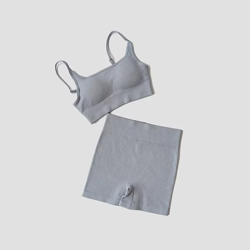 

Seamless Yoga Set Female Women's Padded Bra Leggings Women Outfit Fitness Gym Workout Shorts Sport Wear Gym Suit