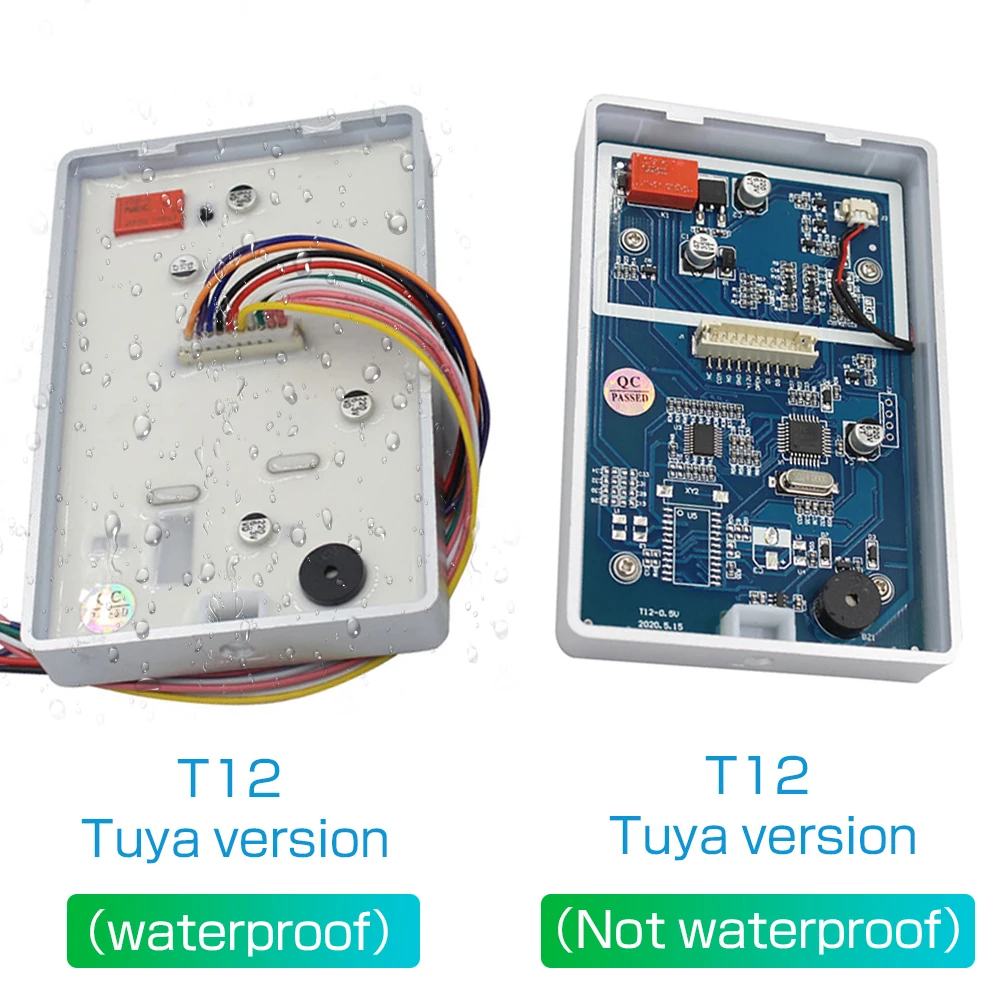 Teclado RFID con Control de acceso a la puerta, lector de tarjetas con controlador a prueba de agua IP68, WiFi, Tuya, aplicación de desbloqueo