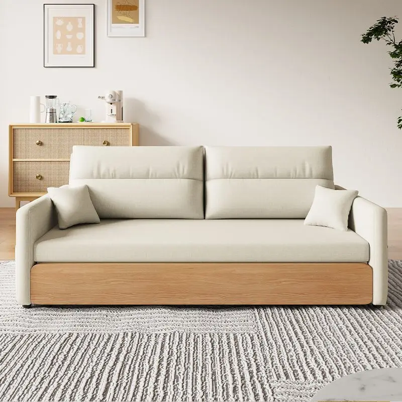 Sofa bed dual-purpose foldable multi-functional living room simple retractable
