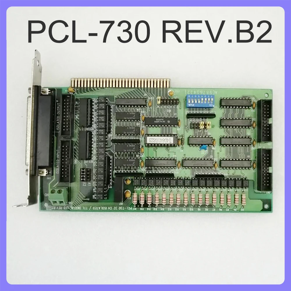 32-Channel Isolated Digital I/O Card Capture Card For Advantech PCL-730 REV.B2