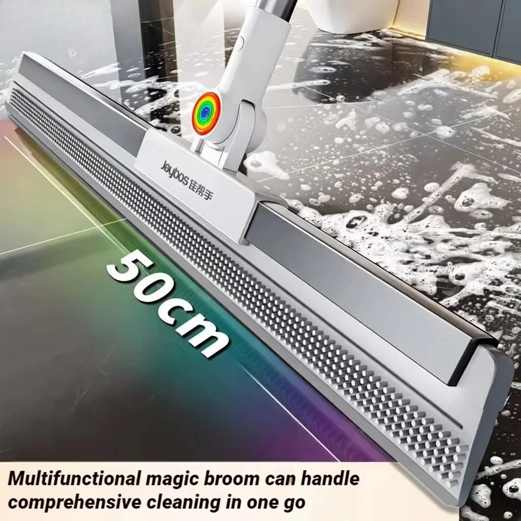 30-50cm Silicone Scraper Water Wiper Magic Broom Dry and Wet Multifunctional Household Floor Cleaner For Living Room Bathroom
