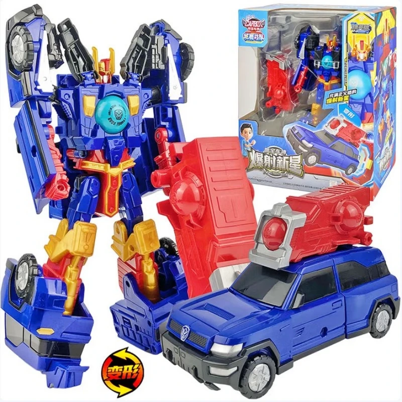 Nueva edición Magqoo Elite Carbot Stormdiver Drillburst Robot transformable juguete figura de acción Anime Mecha modelo para niños regalo