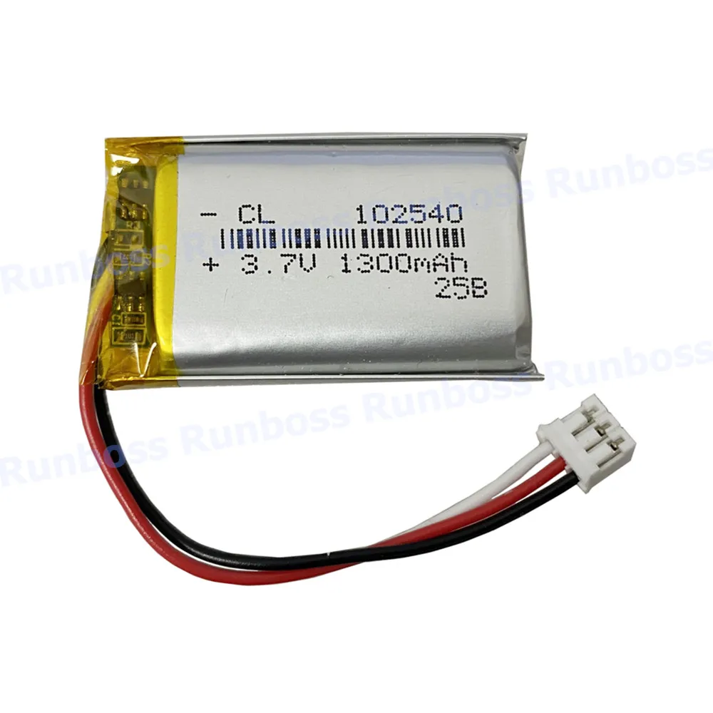 بطارية 3.7 فولت 1300 مللي أمبير في الساعة لبطارية Deeper CHIRP B4 C6 DeeperB4C6 اللاسلكية Fishfinder 3 أسلاك التوصيل