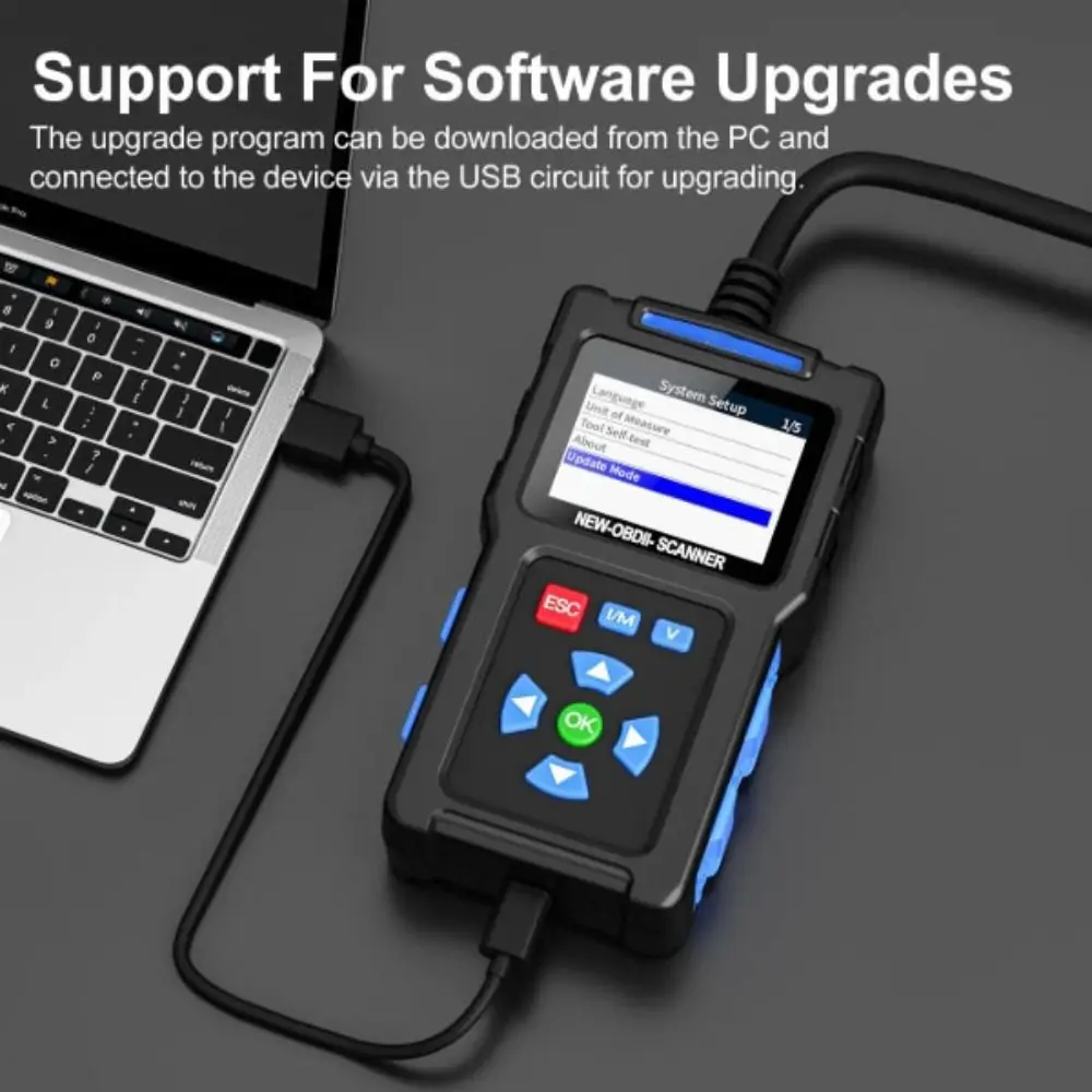Digital Display T200 Car Fault Diagnosis Instrument Live Data Clear Engine Light Car Code Reader Internal Resistance