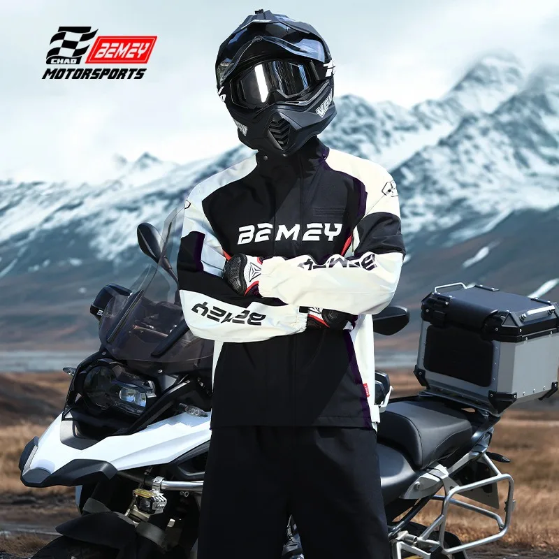 

Motorcycle Raincoat Men's Outdoor Riding Electric Vehicle Riding Adult Outer Wear Split-type Full-body Rainstorm Protection Suit