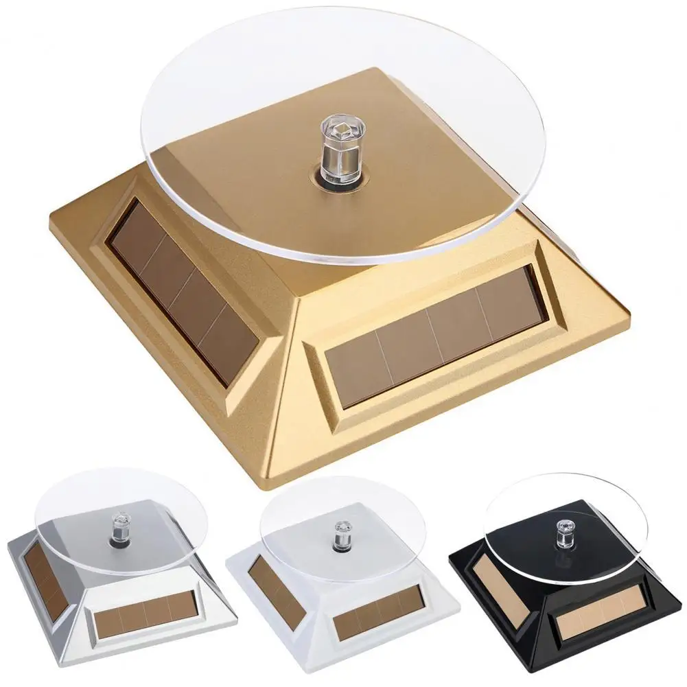 ABS  Special Figures Jewelry Rotating Display Stand Long Service Life Display Base 360 Degrees Rotation   for Dolls