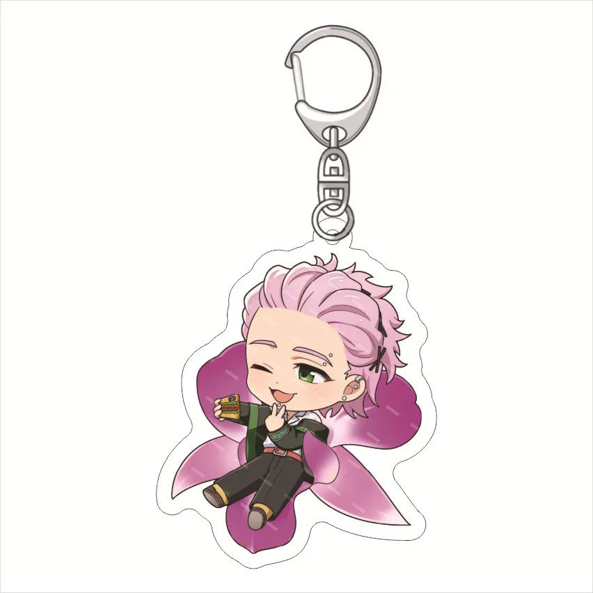 Anime WIND BREAKER acrylic key chain big stand brand Sakura-harusugita Keitaro 6cm acrylic decoration key ring wallet key