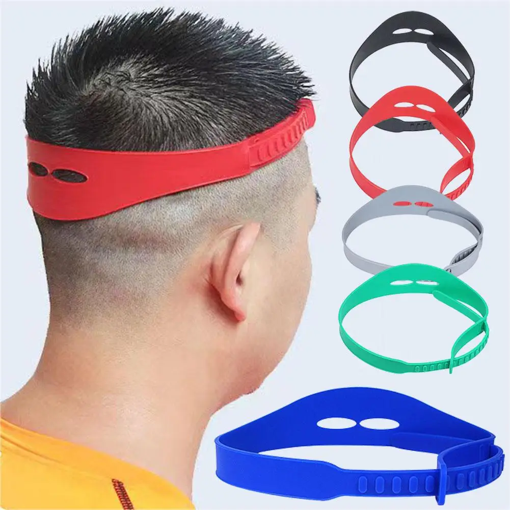 

1 шт. Регулируемый шаблон для стрижки волос для домашнего использования, инструмент для самостоятельной укладки волос, изогнутая силиконовая направляющая лента для стрижки