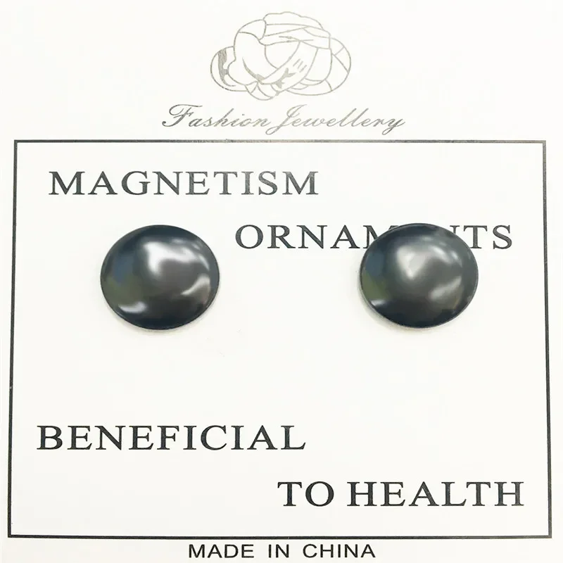 1 Pair Magnetic Slimming Earrings Weight Lose Slimming Auricular Therapy Slim Ear Studs Patch Fat Burning Health Jewelry