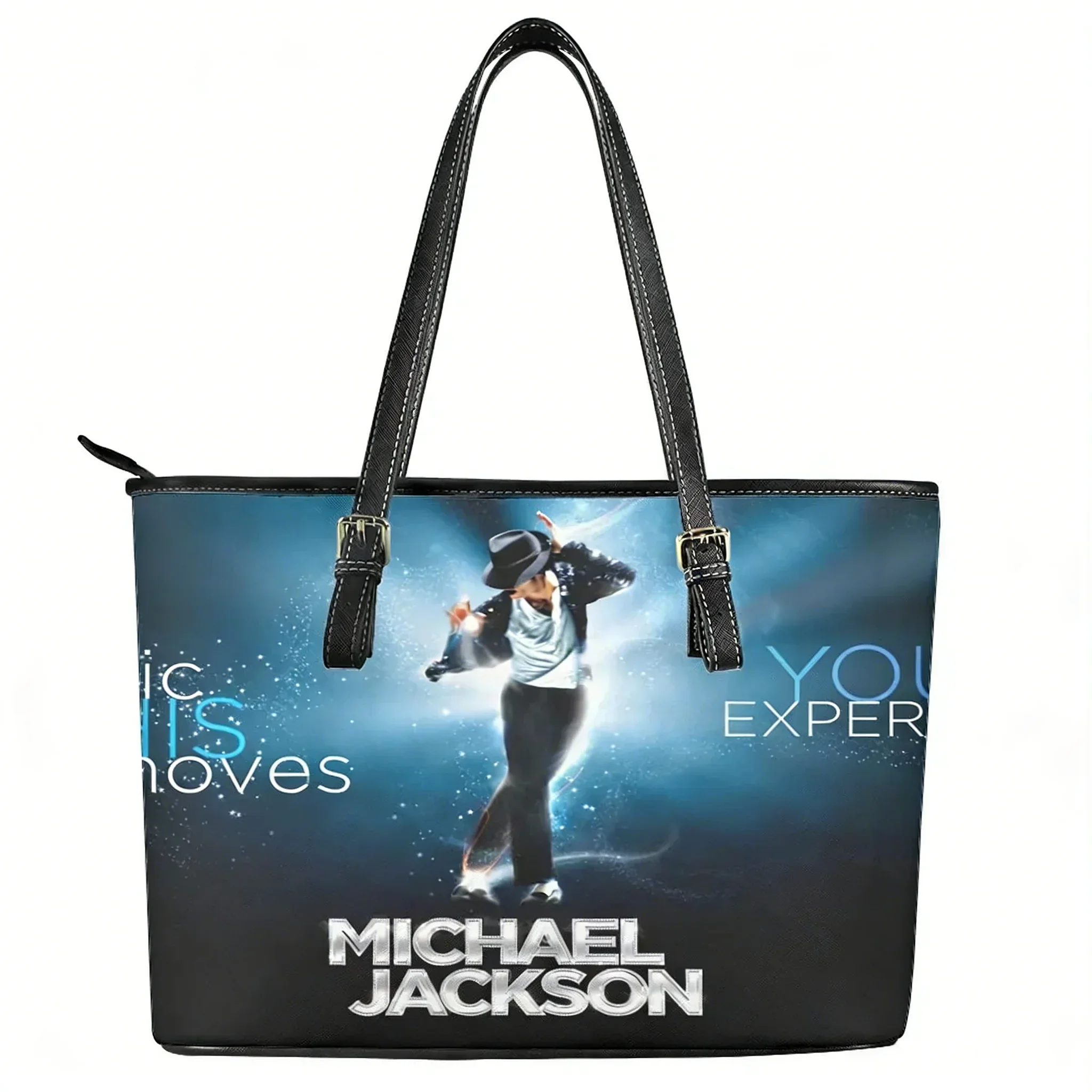 

Сумка Michael Jackson на заказ, женская сумка для танцев Moonwalk, персонализированная сумка-тоут, сумка через плечо, деловая кожаная сумка, дорожная сумка, подарок