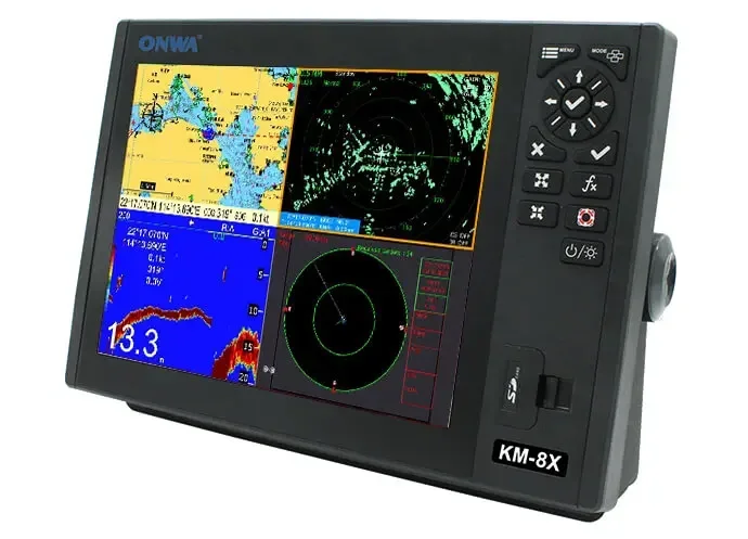 KM series km-8x km-12x Marine GPS Chart plotter AIS TRANSPONDER Fish Finder Radar echo sounder multi function display nmea2000