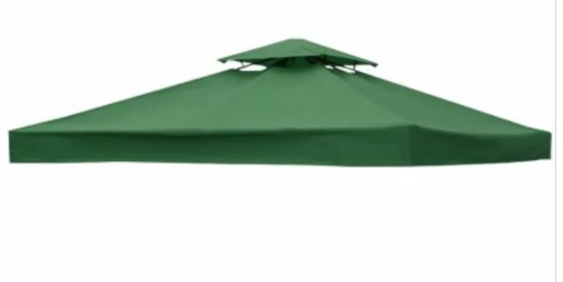 Imagem -02 - Impermeável Jardim Gazebo Top Cover Substituição Gazebo Canopy Roof Sombrinha ao ar Livre Pátio Pavilhão 3x3m