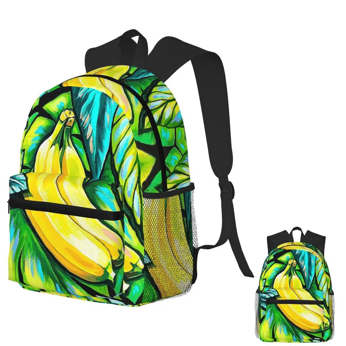 

Bananas For You Student Backpack School Bag Hiking Travel Daypack for Boys Girls Fashion Bookbag Shoulder Bags