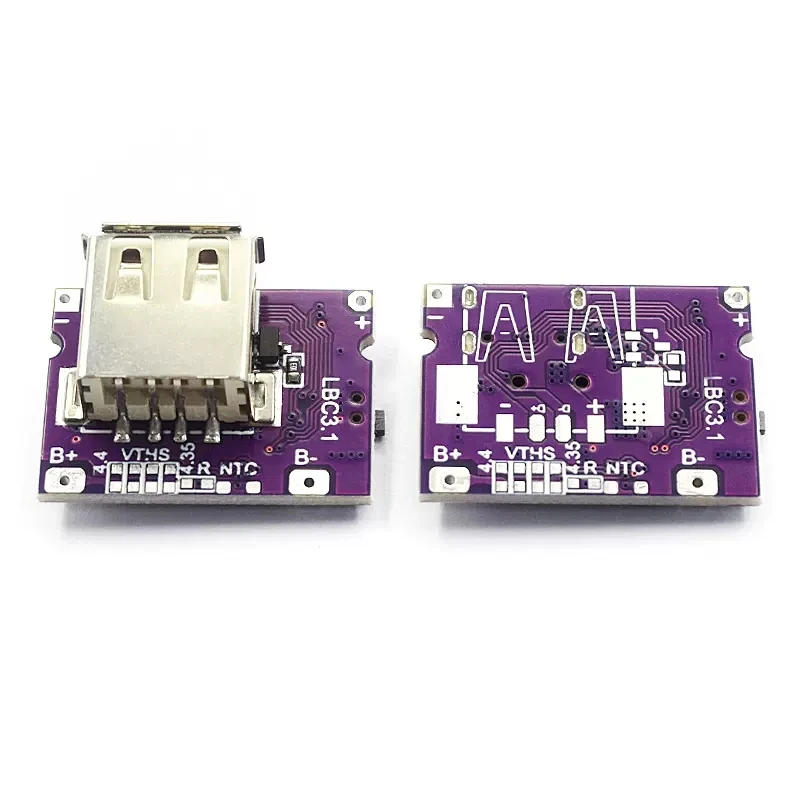 Type-C USB 5V 3.1A Boost Converter Step-Up Power Module IP5310 Mobile Power Bank Accessories With Switch LED Indicator Type-C U