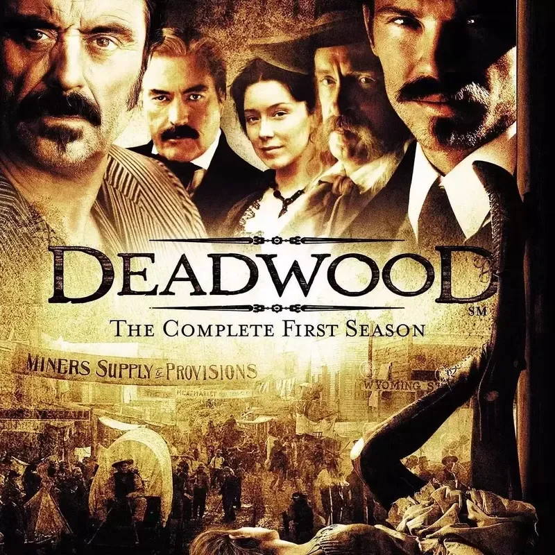 BD Blu-ray Super High Definition 1080P Deadwood Seasons 1-3 Full Season Undeleted 9 Discs American Drama Boxed