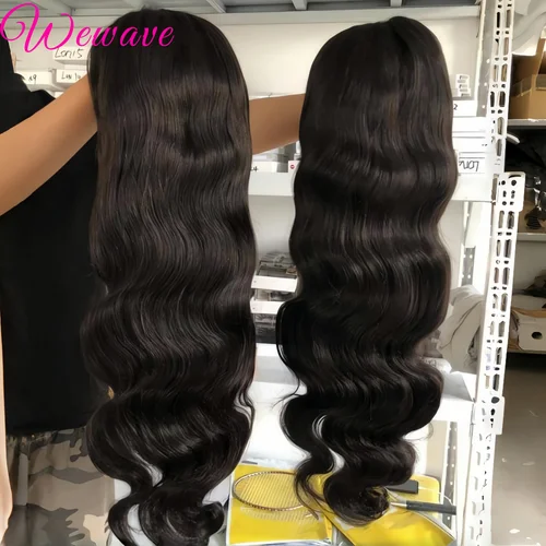 Imagen 1 del producto Peluca Frontal de encaje ondulado 13x6, pelucas brasileñas sin pegamento prearrancadas de 30 pulgadas para mujeres, pelucas de cabello humano Frontal de encaje 13x4 4x4 Hd