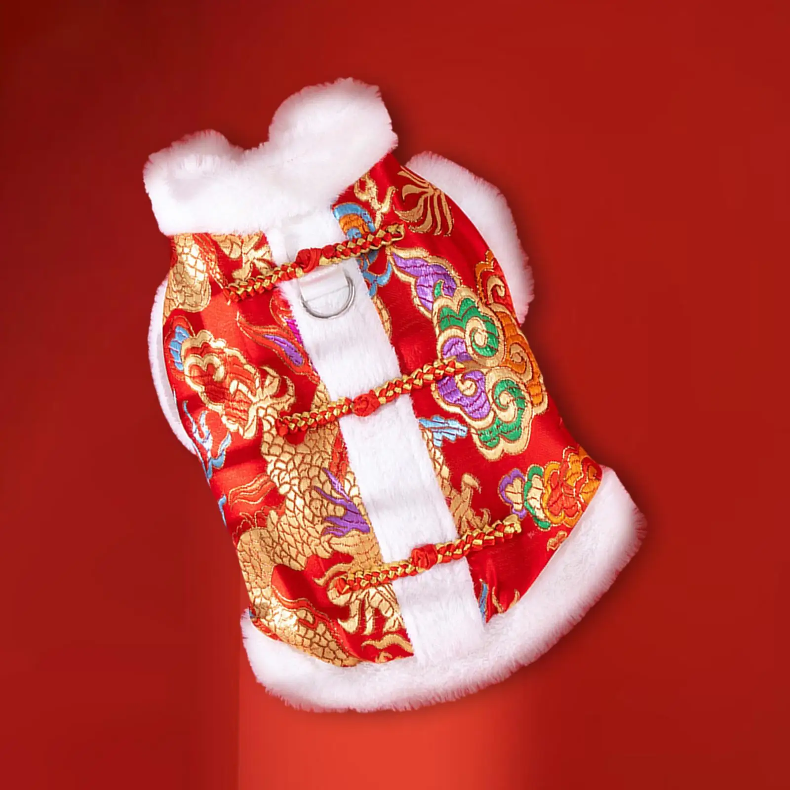 Dog Chinese New Year Costume New Year Dog Dragon Robe Costume for Pets Puppy