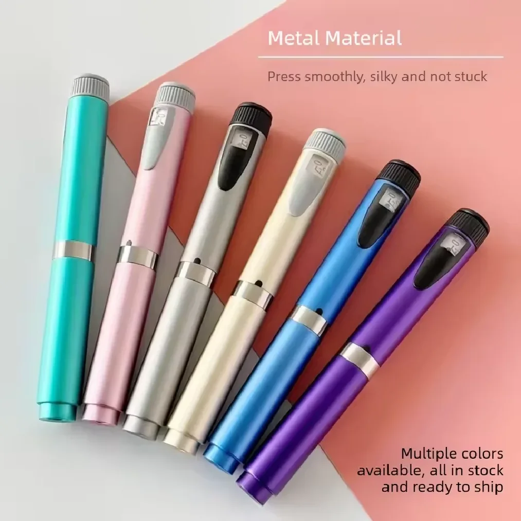 High Quality Eco-Friendly 3ml Reusable Injection Pen V3 Metal for Home Use Empty Injection Pen Without Cartridge Bottle New